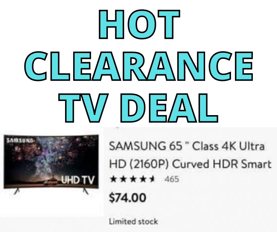 HOT CLEARANCE TV DEAL