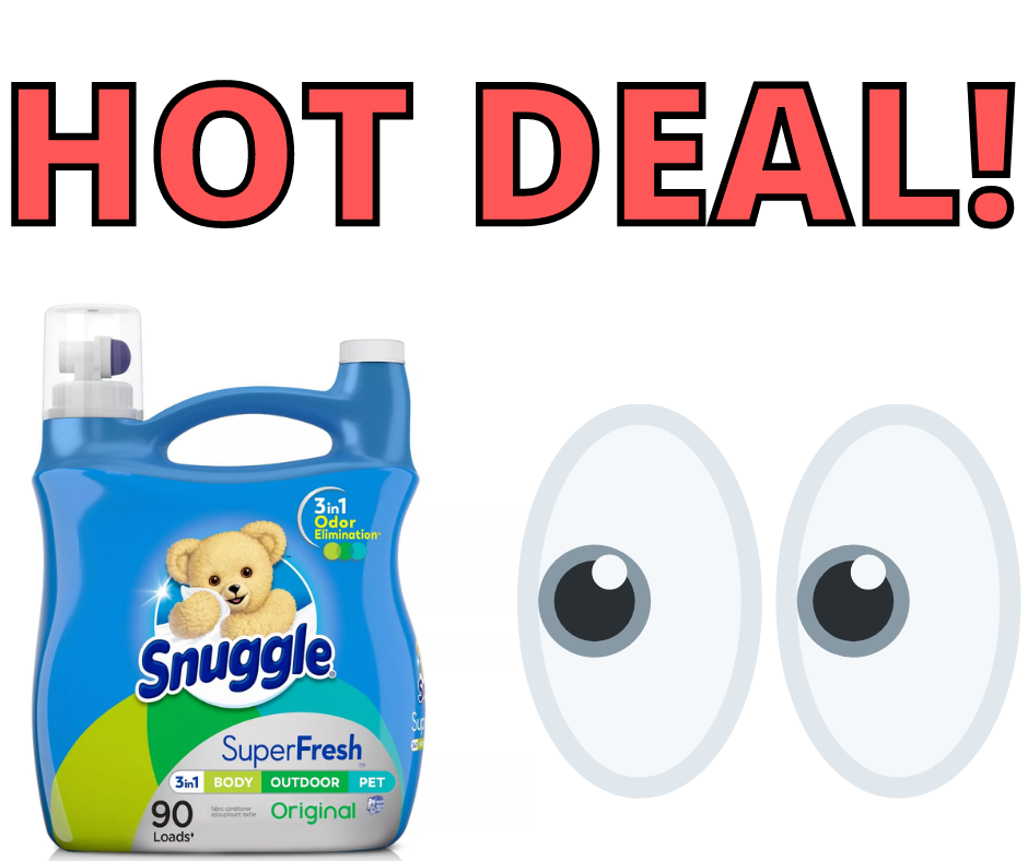 Snuggle Plus Fabric Softener HOT DEAL at Target!