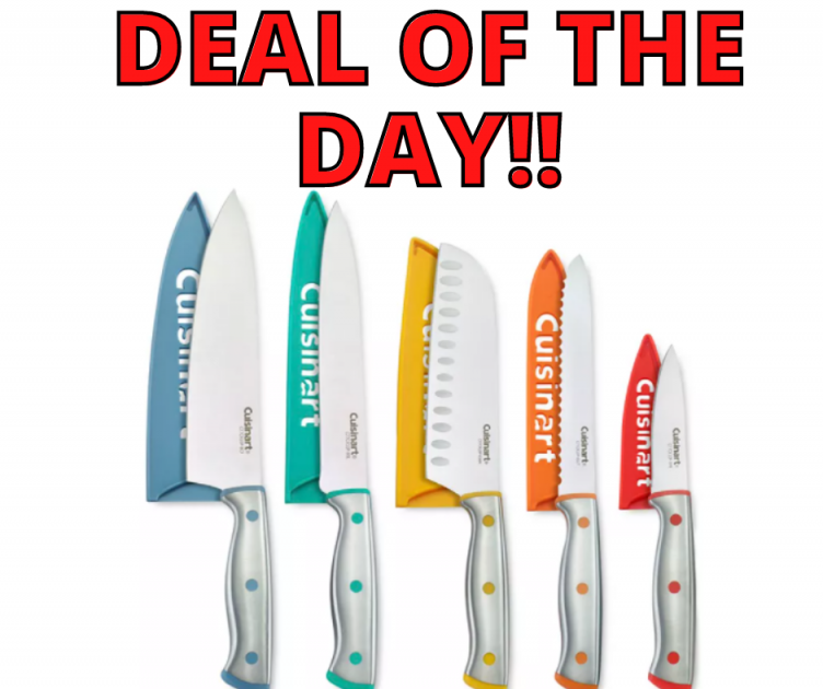 Cuisinart Multicolor Cutlery Set HOT DEAL OF THE DAY!