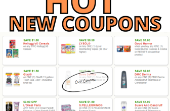 HOT NEW COUPONS