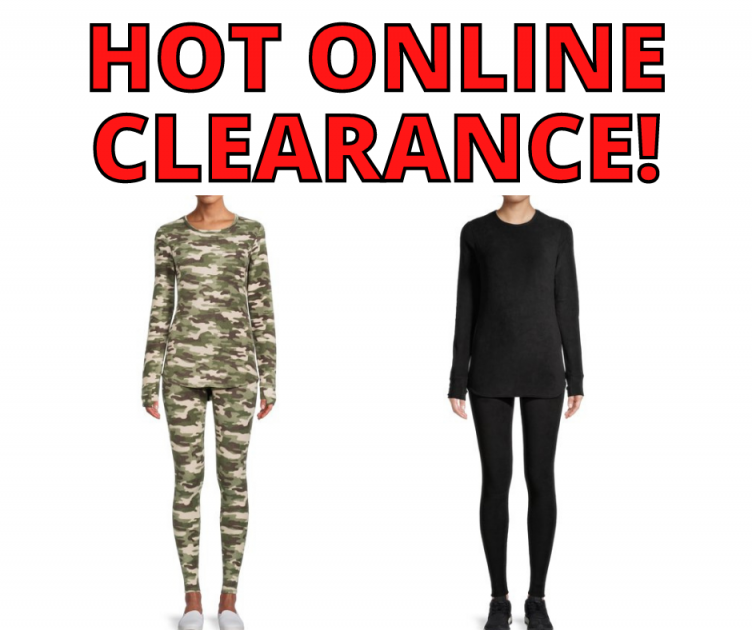 Women’s Thermal 2-Piece Set ONLY $9 ONLINE!