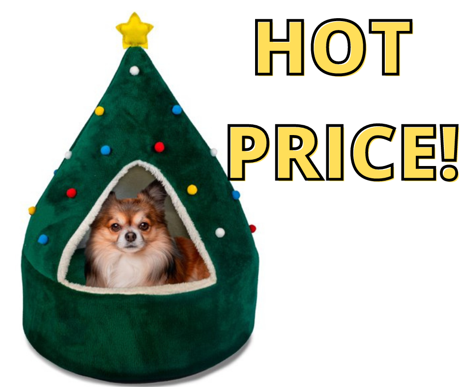 Christmas Tree Pet Bed Hot Holiday Savings!