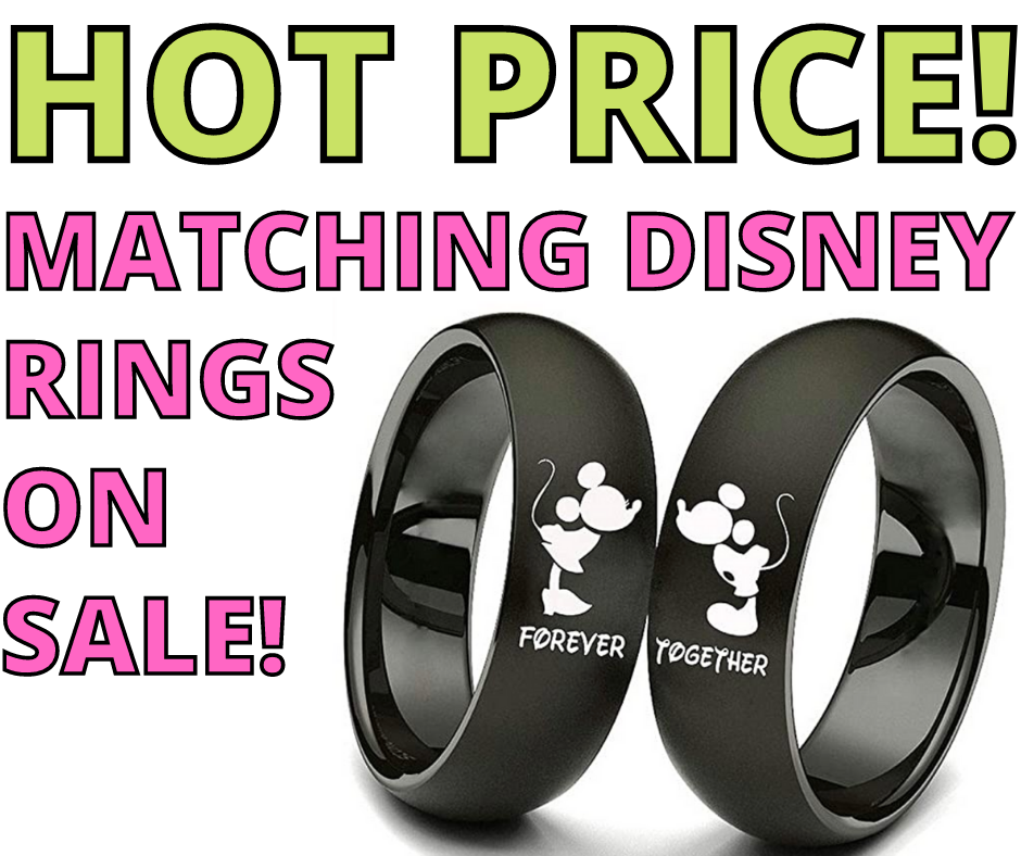 Matching Disney Ring Set! HOT FIND On Amazon!