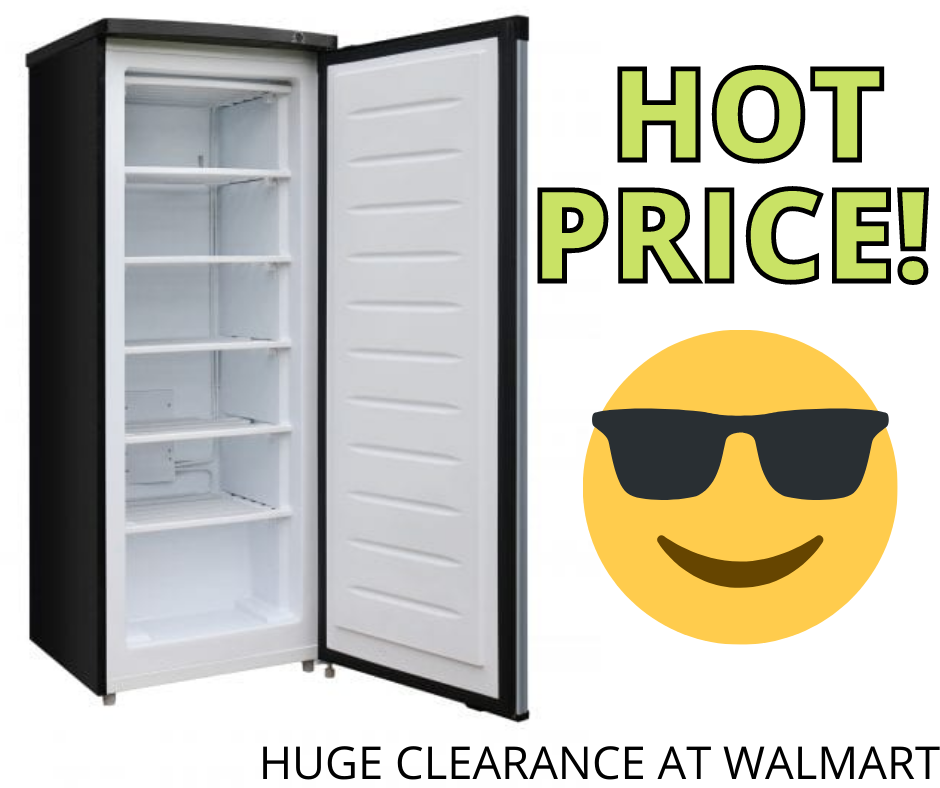 Frigidaire Upright Freezer only $50 at Walmart!!!!
