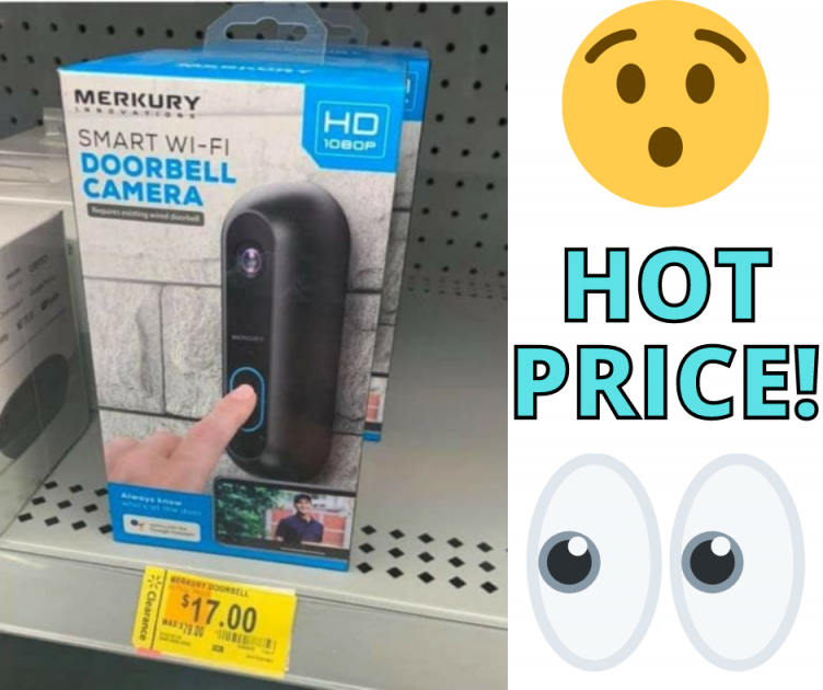 Doorbell Security Camera only $17 Walmart Clearance!!