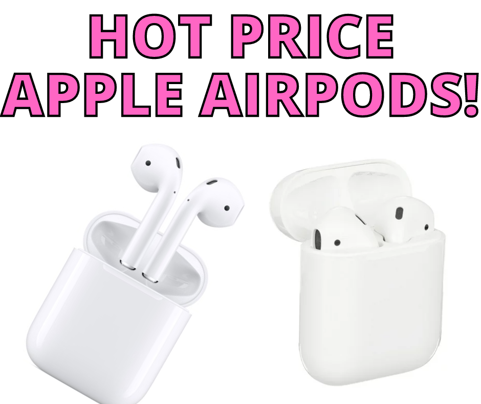 Apple AirPods with Charging Case HOT PRICE DROP on Walmart.com!