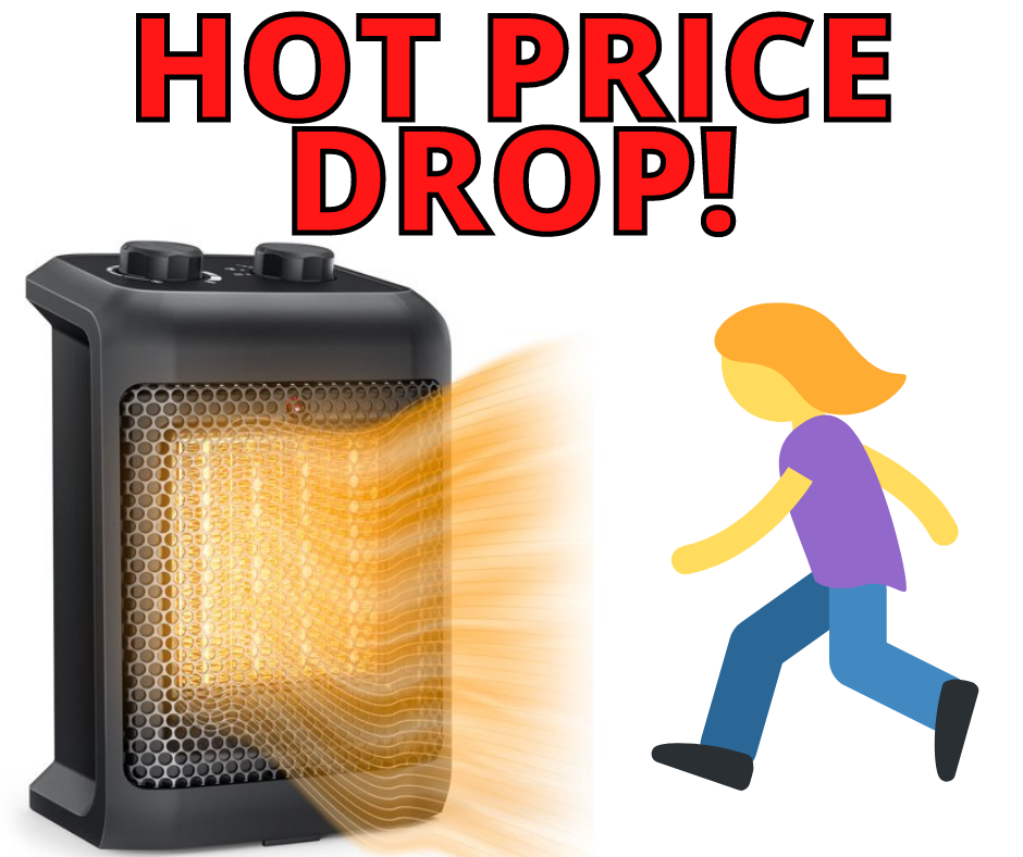 Luwior 1500W Space Heater HOT PRICE DROP!