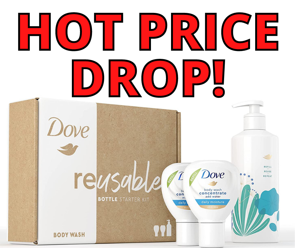 Dove Body Wash Reusable Starter Kit HOT PRICE DROP!