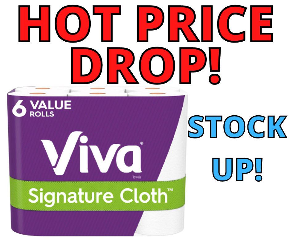 Viva Cloth Paper Towels PRICE DROP! STOCK UP!