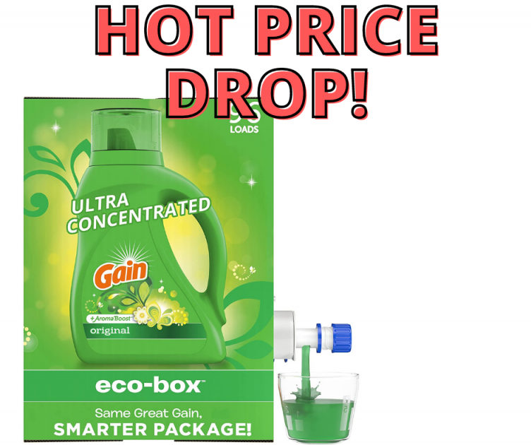 Gain Liquid Laundry Detergent Eco-Box