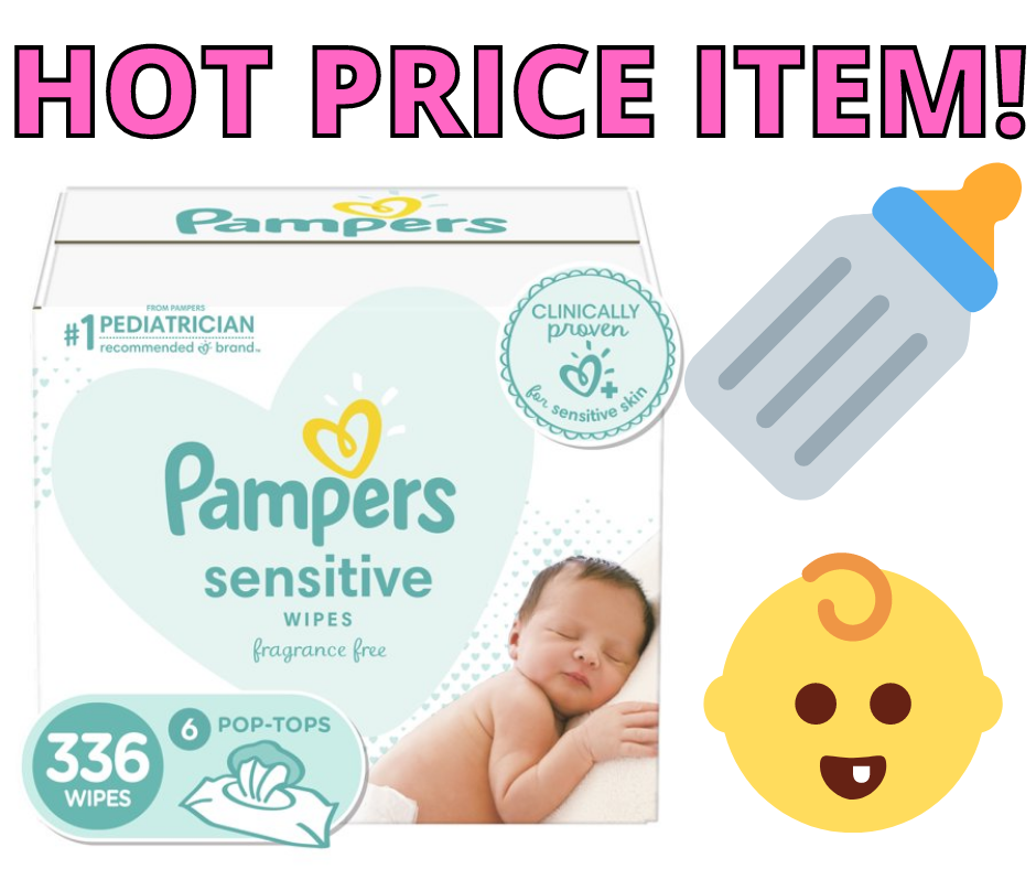 Walmart.com HOT PRICE! Pampers Baby Wipes Sensitive!!!!
