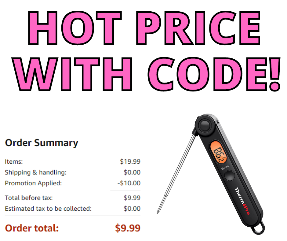 Digital Meat Thermometer HOT PRICE on Amazon