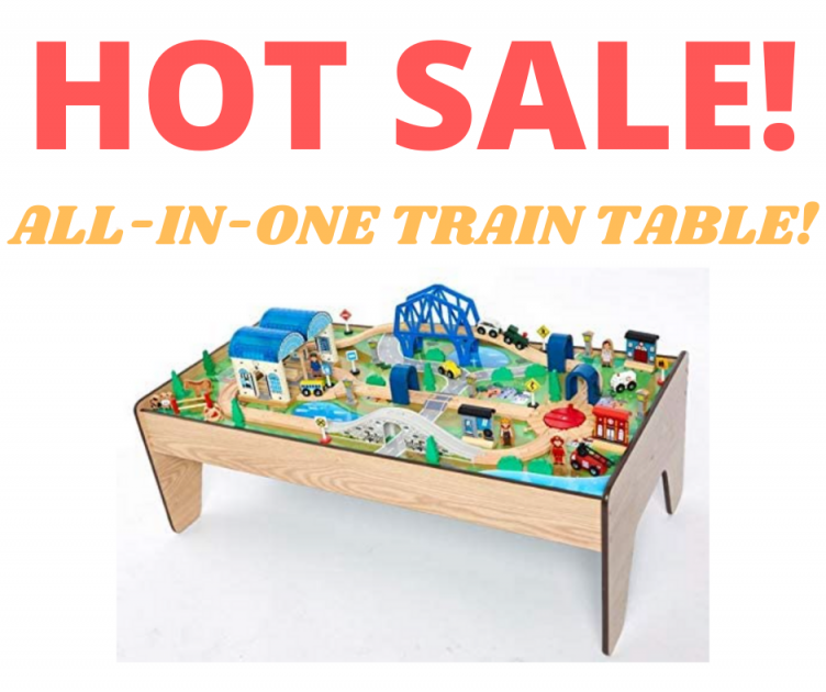 All-In-One Train Table! Huge Savings!
