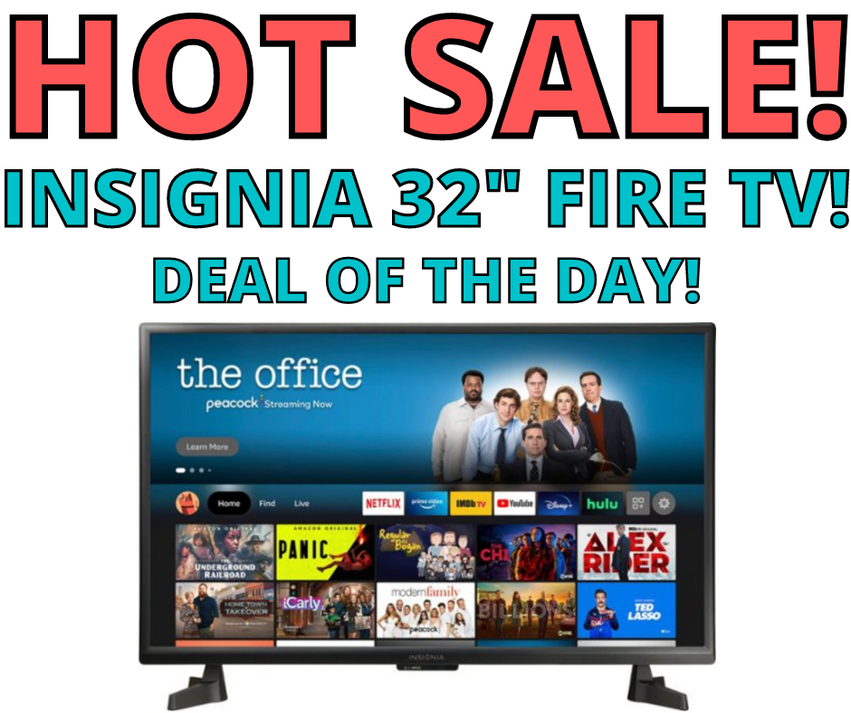Insignia 32″ Fire TV! Best Buy Deal Of The Day!