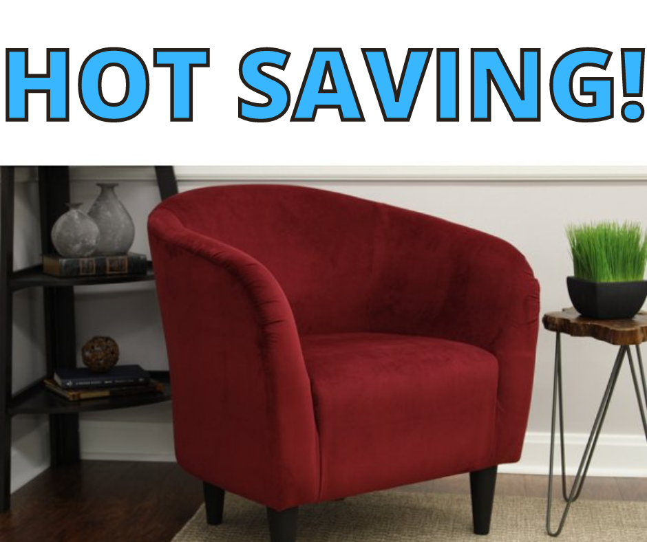 Mainstays Accent Chair HUGE Price Drop at Walmart!