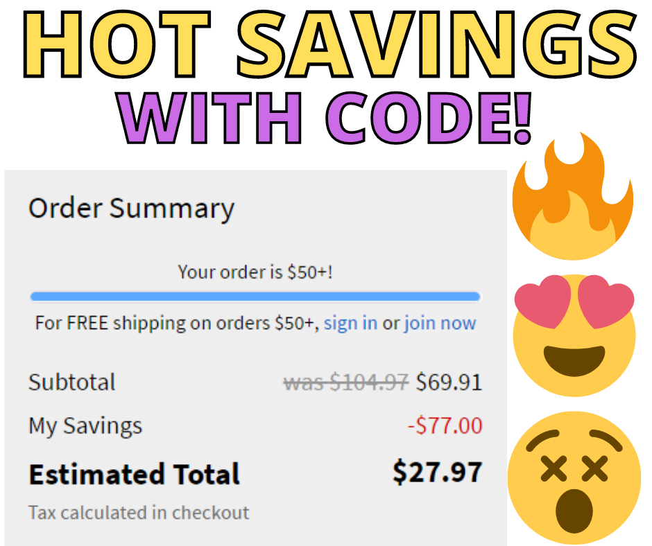 60% off EXTRA With Code!!!!  RUN!