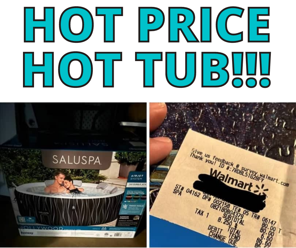 Saluspa Hot Tub HOT PRICE at Walmart!!!