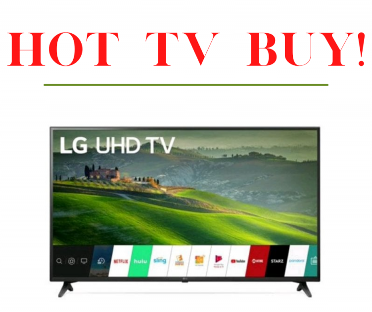 LG 60 Inch TV ONLY $59! (originally $499)! HOT FIND!!