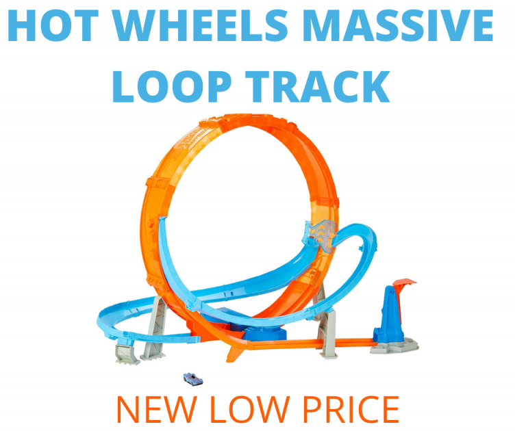 Hot Wheels Massive Loop Mayhem Track Set