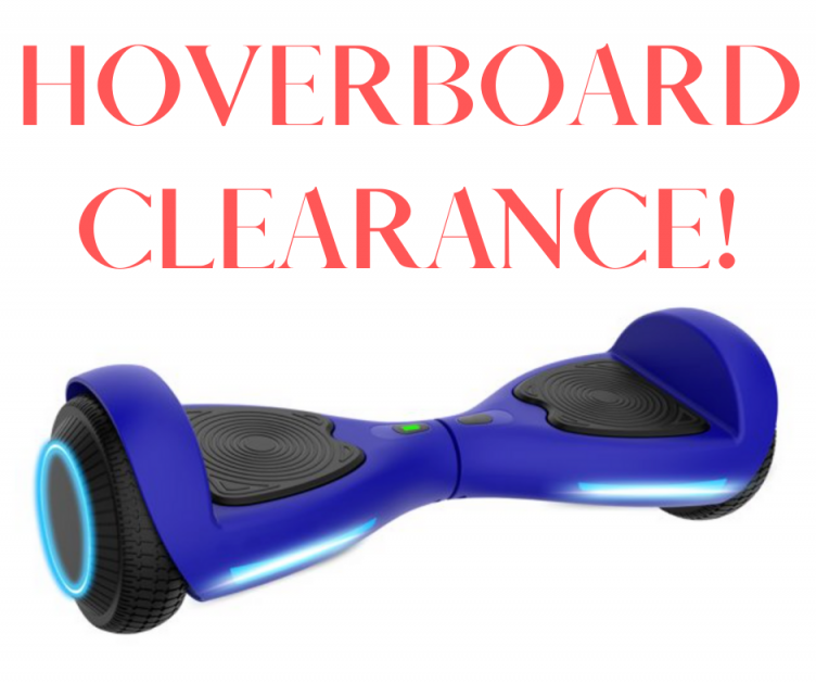 Hoverboard Scooter With LED Lights!