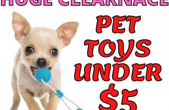 Dog Toys On Clearance Under $5!
