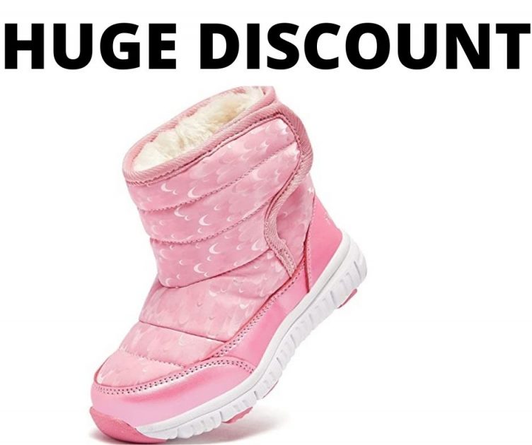 Toddler Snow Boots Huge Discount Deal On Amazon