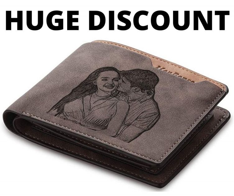 Personalized Wallet Huge Discount On Amazon