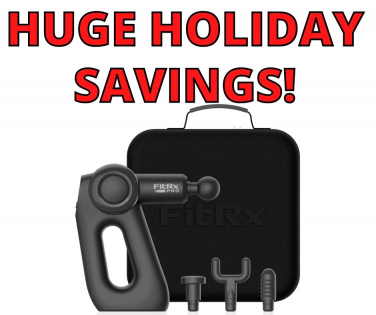Fitrx Pro Massage Gun Hot Holiday Deal!