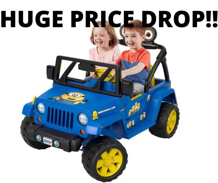 Minions Power Wheel Huge Price Drop Deal At Walmart!