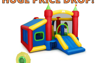 Inflatable Bounce House Kids Slide Jumping Castle With Ball Pit Huge Price Drop!