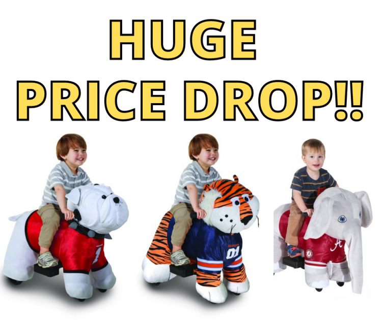 Plush Ride-On Toy Huge Price Drop!
