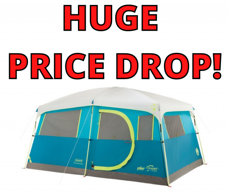 Coleman 8-Person Cabin Camping Tent