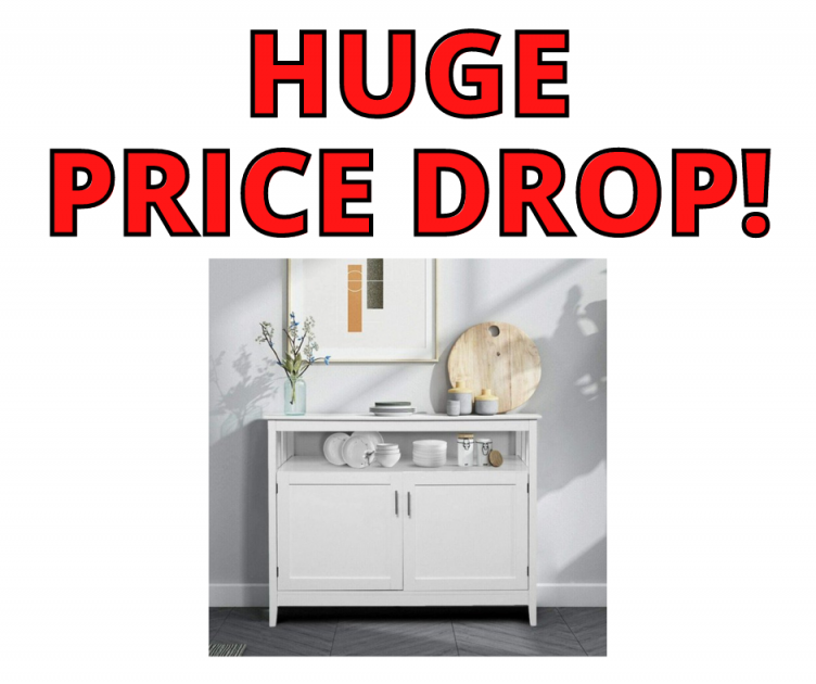 Ktaxon Kitchen Storage Cabinet Huge Price Drop!