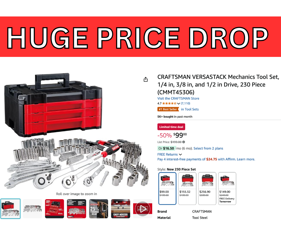 Craftsman Mechanics Tool Set