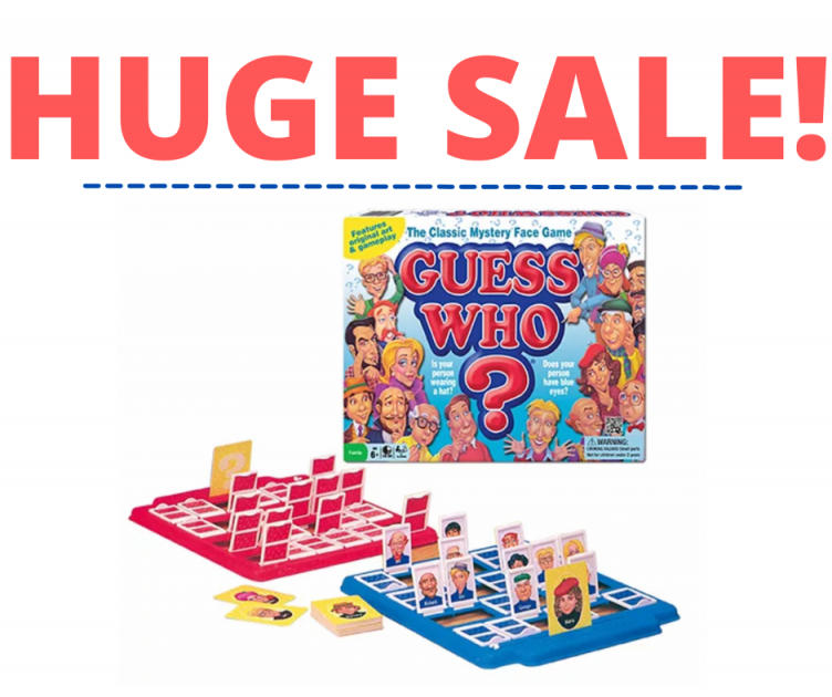 Guess Who? Game On Sale!