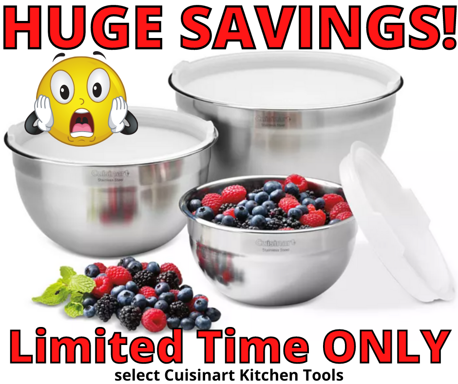 Cuisinart  Kitchen Tools HUGE Savings! Limited Time Special