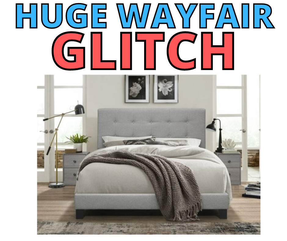 WAYFAIR GLITCH THIS TIME 3 PIECE BEDROOM SET – BACK IN STOCK