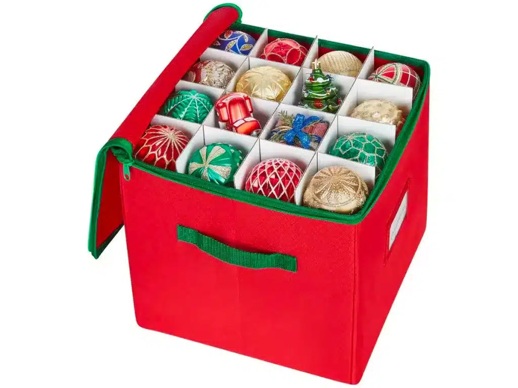 Home Accents Holiday 64 Compartment Ornament Holder 2