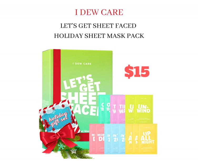 Holiday Sheet Mask Pack On Sale Now!