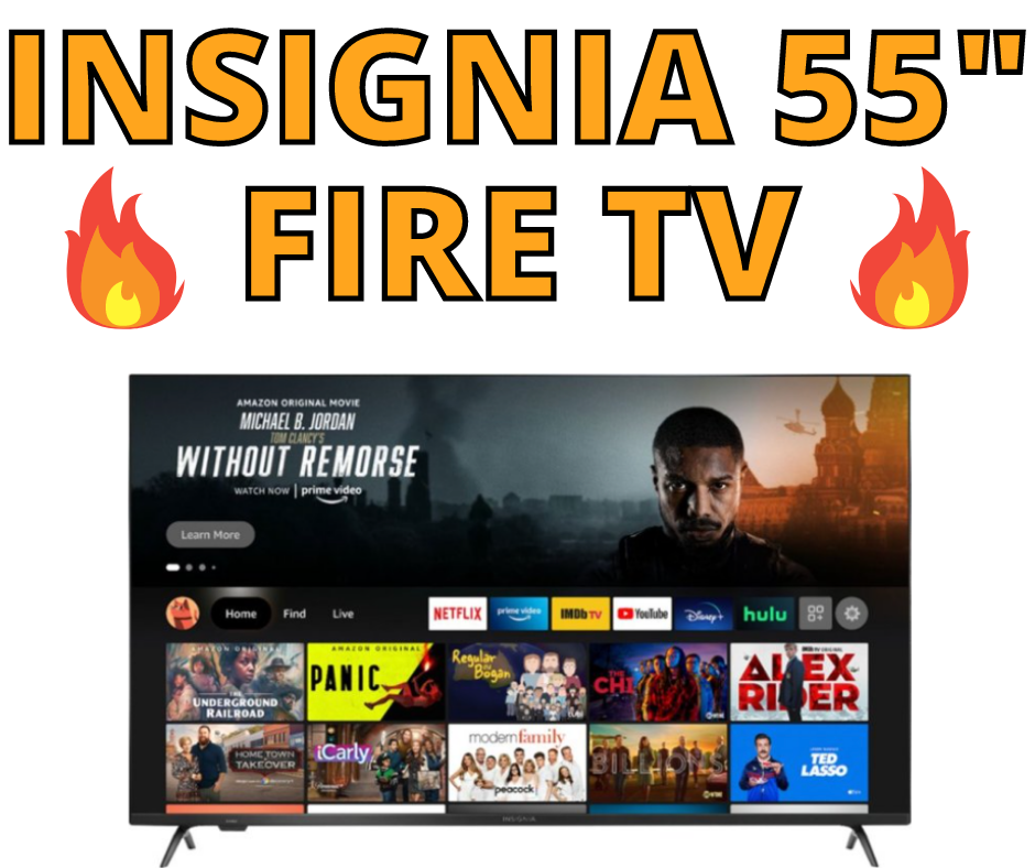 Insignia 55″ Fire TV! HOT BUY At Best Buy!