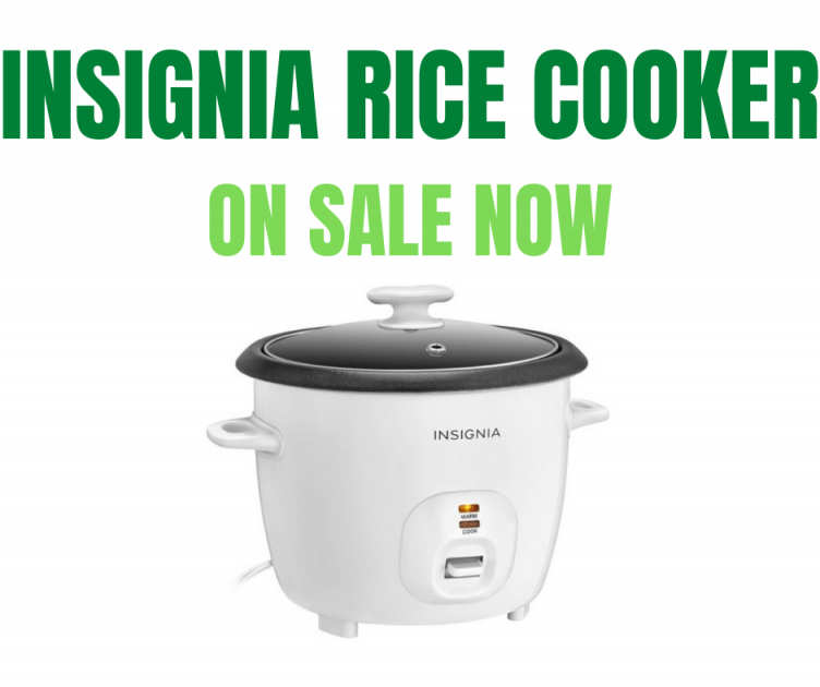 Insignia Rice Cooker On Sale Now!