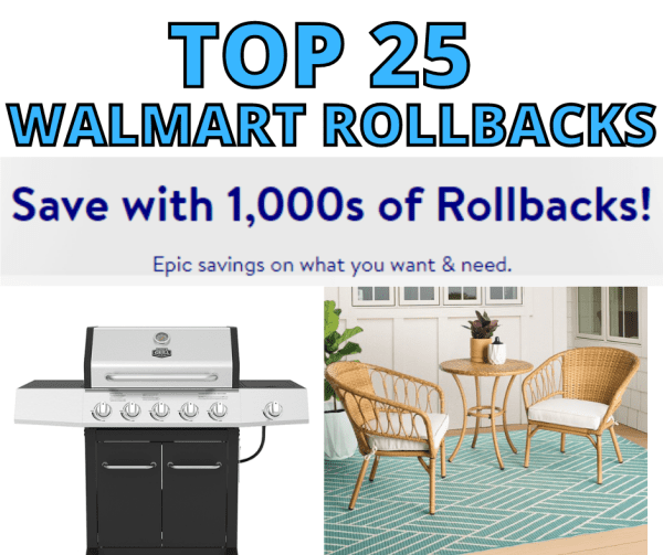 Walmart Rollbacks Top 25 List