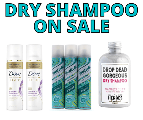 Dry Shampoo On Sale At Walmart, Amazon And More!
