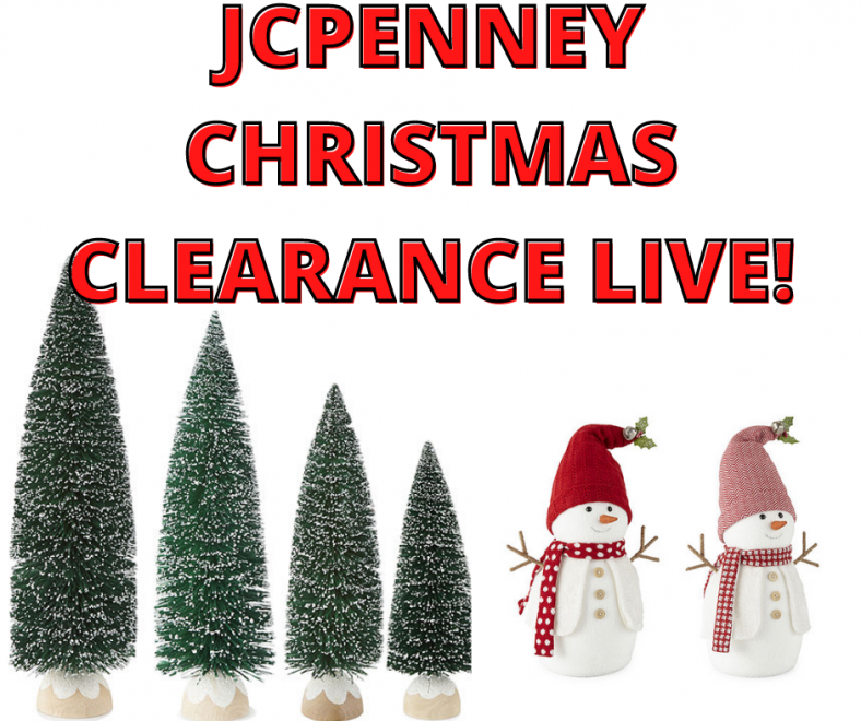 JCPENNEY CHRISTMAS CLEARANCE SALE! HUGE SAVINGS!