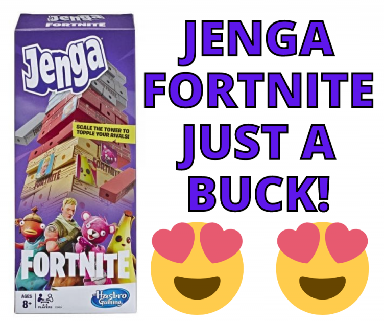 Jenga Fortnite Edition JUST $1 At Walmart! REG $19.98
