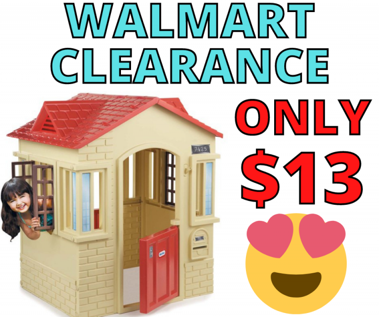 Little Tikes Cape Cottage Playhouse Only $13 at Walmart!!