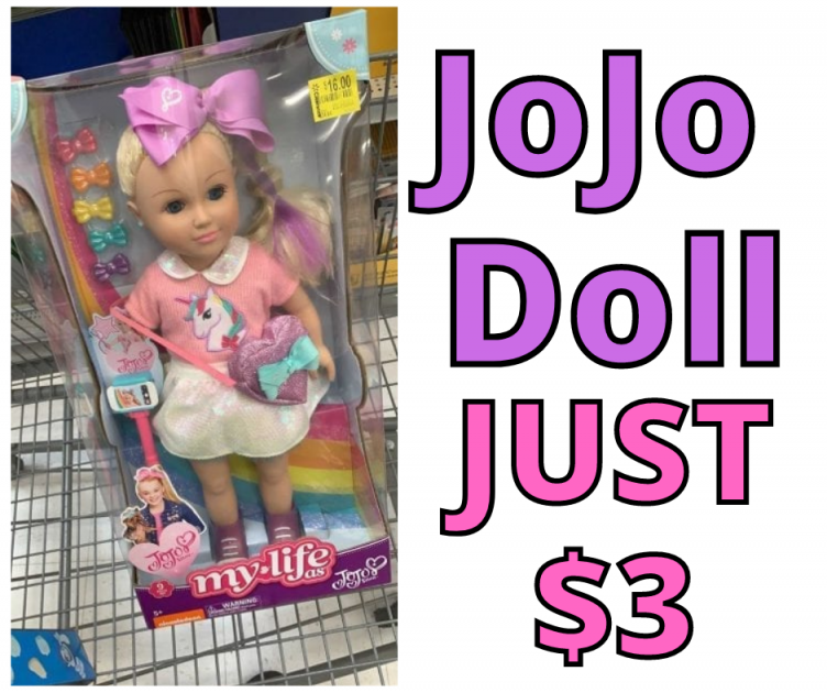My Life As 18″ Poseable JoJo Siwa Doll ONLY $3 (reg  $35)