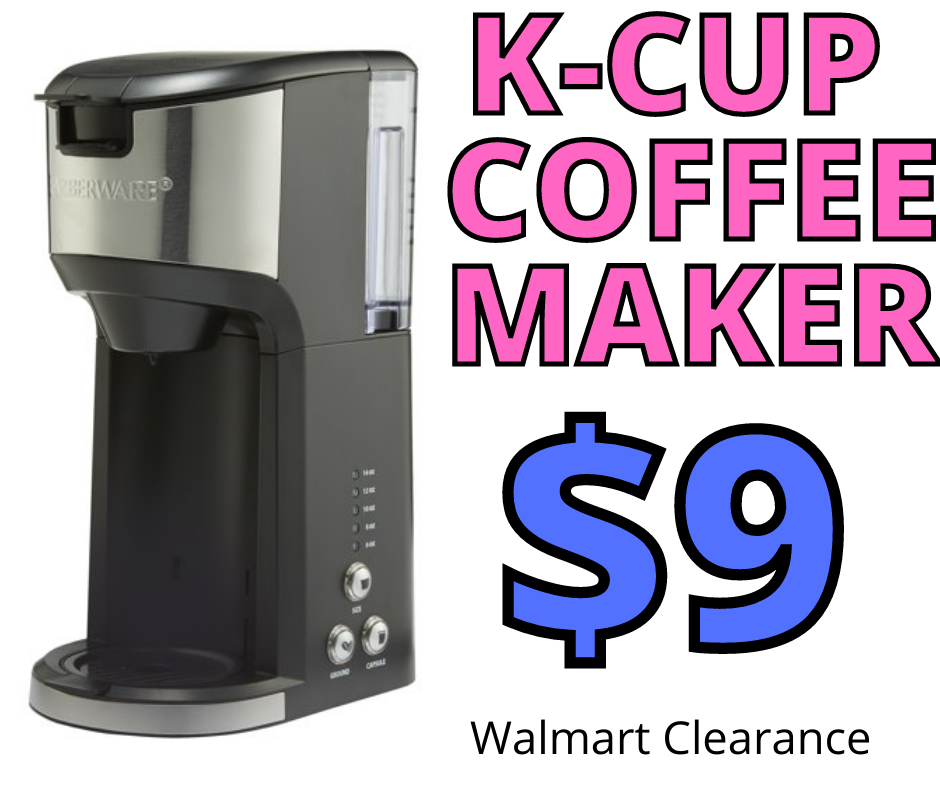 Farberware K-Cup Single Serve Coffee Maker ONLY $9!!