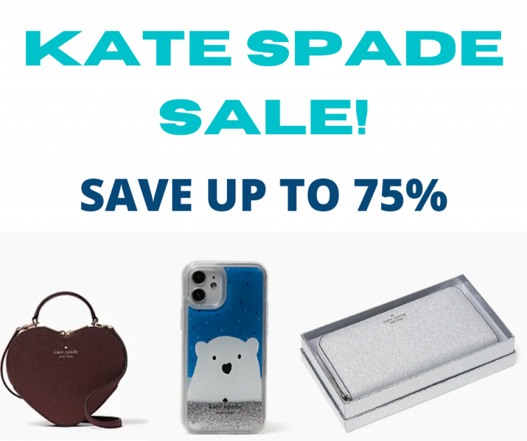 Kate Spade Sale Happening Now! Save Up To 75%!
