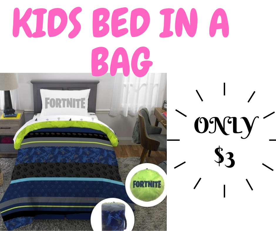 Fortnite Bed In A Bag only $3 (was $40) at Walmart!!